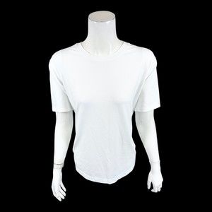 Cuddl Duds Women's Regular CottonWear+ Oversized Tunic Tee White X-Small Size
